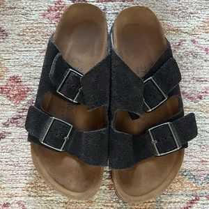 Black Birkenstocks